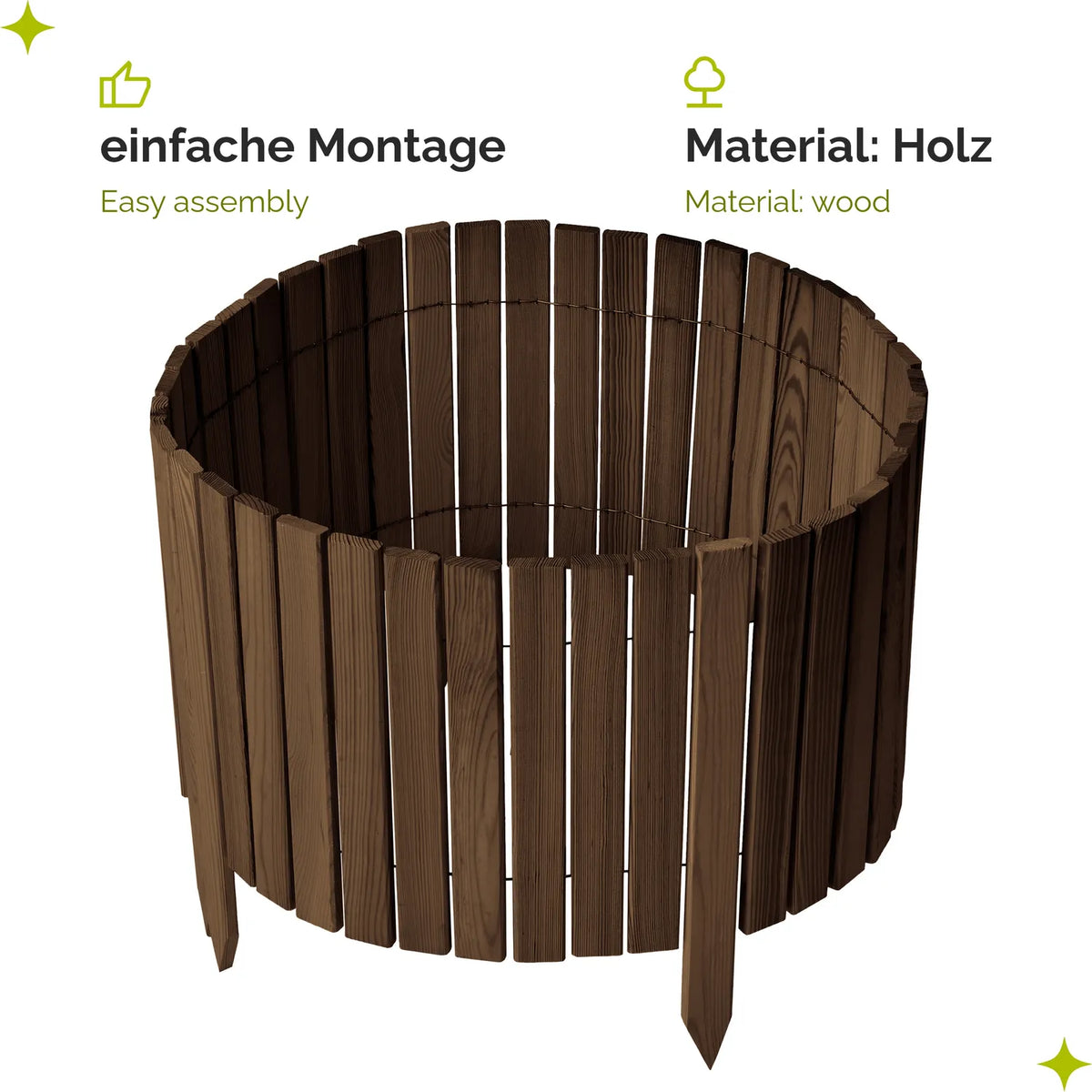 #Farbe_Dunkelbraun#Höhe_40 cm