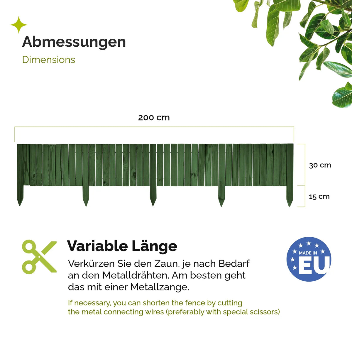 #Farbe_Dunkelgrün#Höhe_30 cm