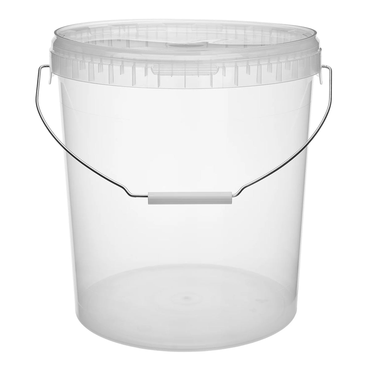 Eimer mit Deckel 0,5 bis 30 L Transparent GD-0072
