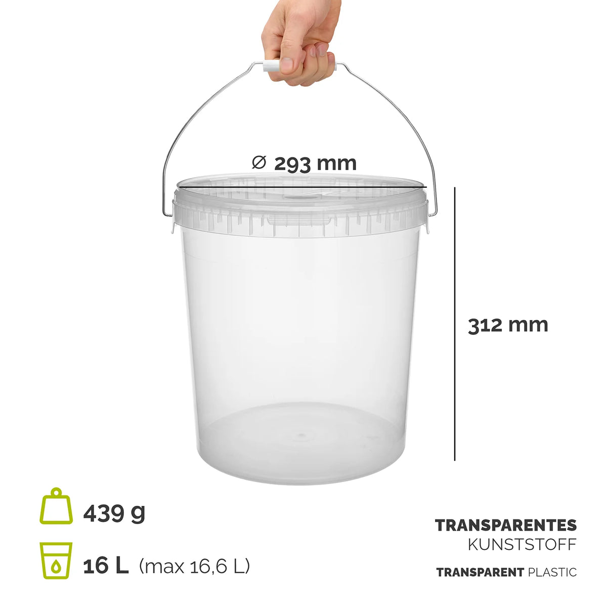 #Größe_16 Liter