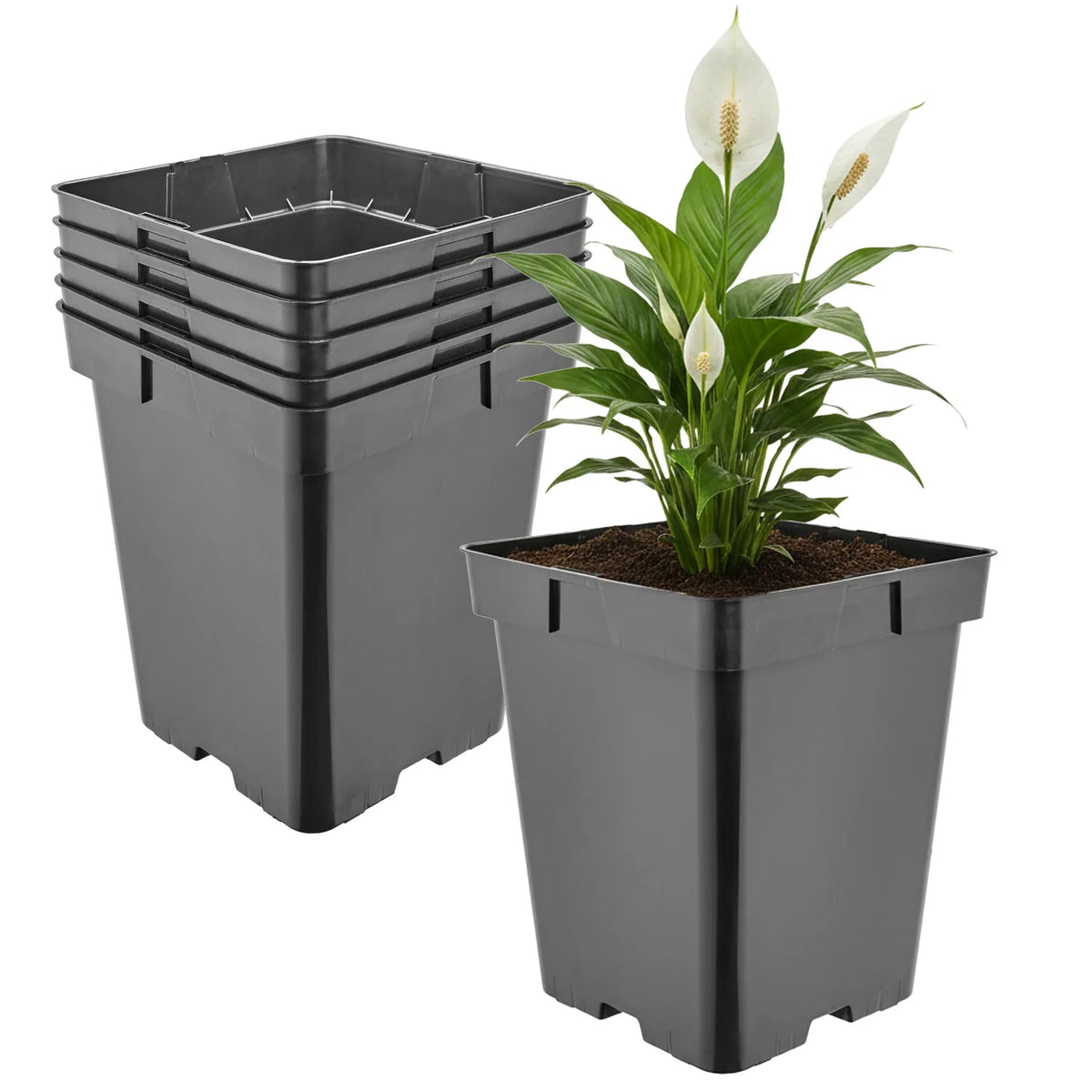 #Größe_18 x 18 x 21,5 cm (5L)#Set_5 Töpfe