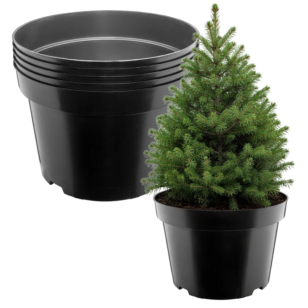 #Größe_Ø38 x 25 cm (20L)#Set_5 Töpfe