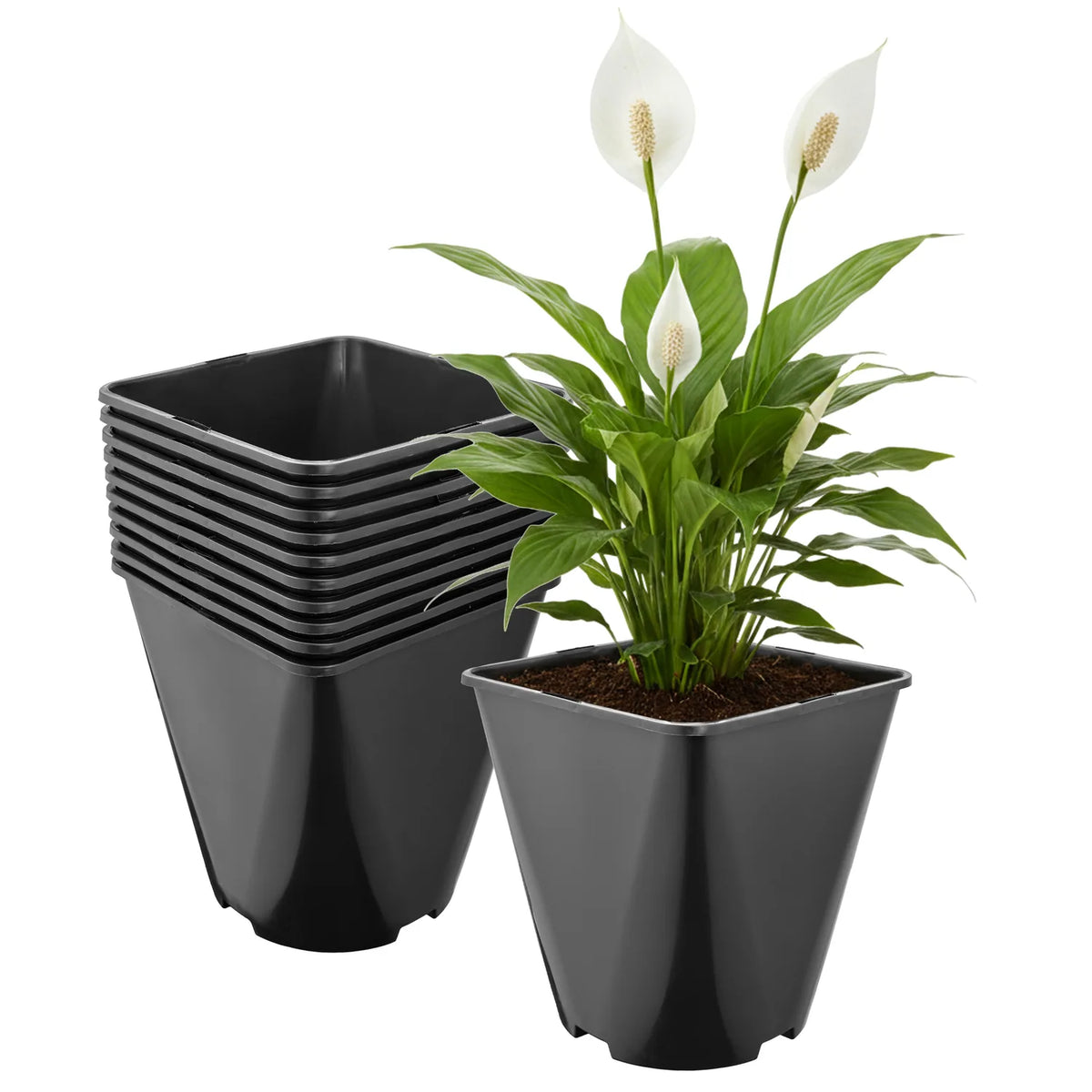 #Größe_18 x 18 x 20 cm (5L)#Set_10 Töpfe
