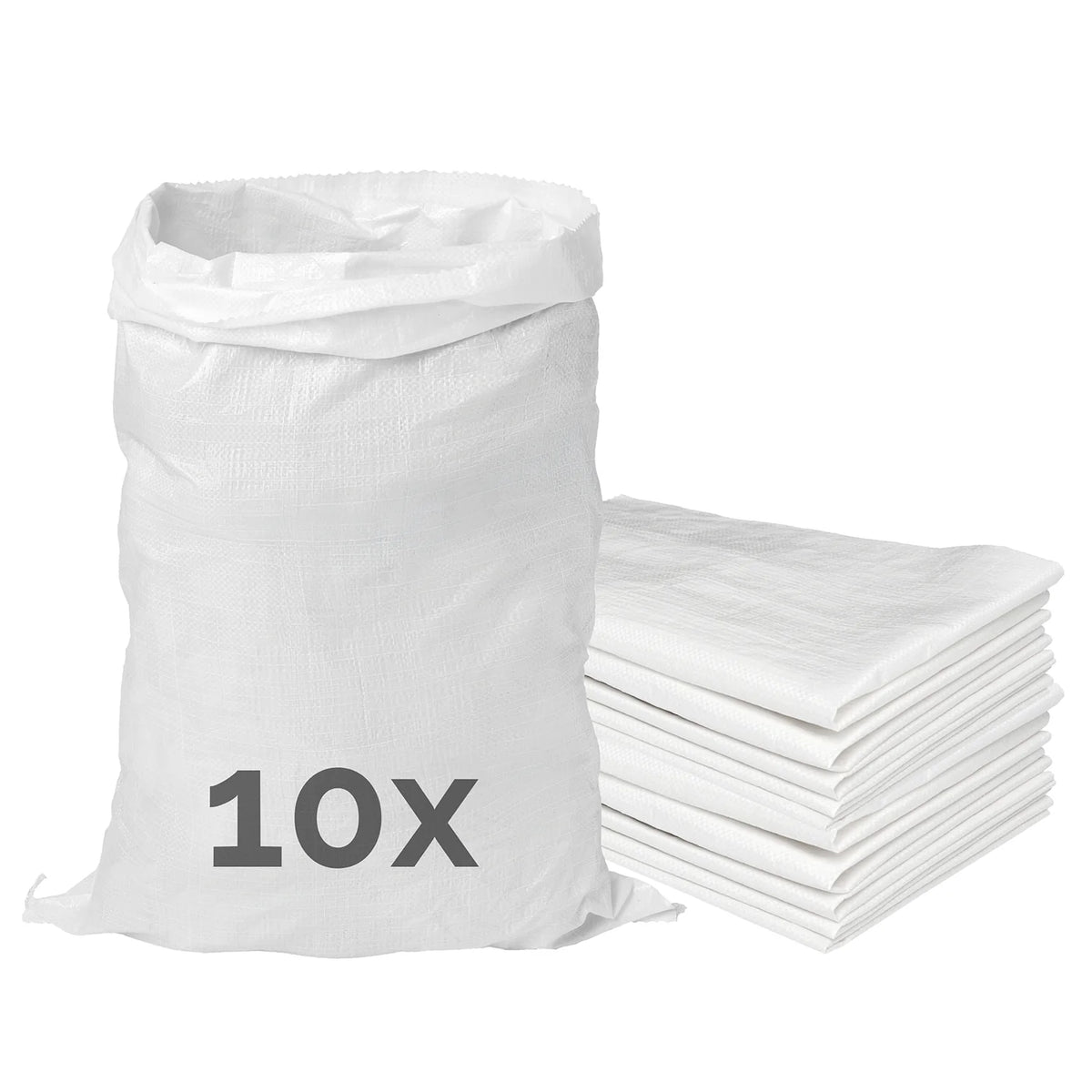 #Farbe_Weiß#Größe_85 x 50 cm#Set_10 Säcke