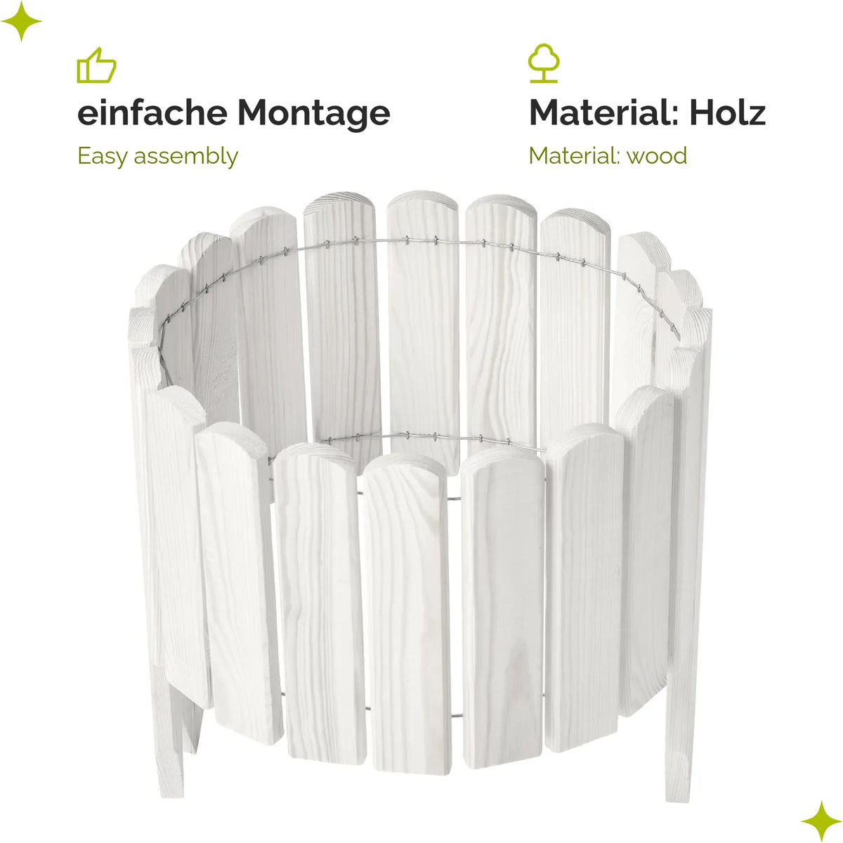 #Farbe_Weiß#Höhe_20 cm