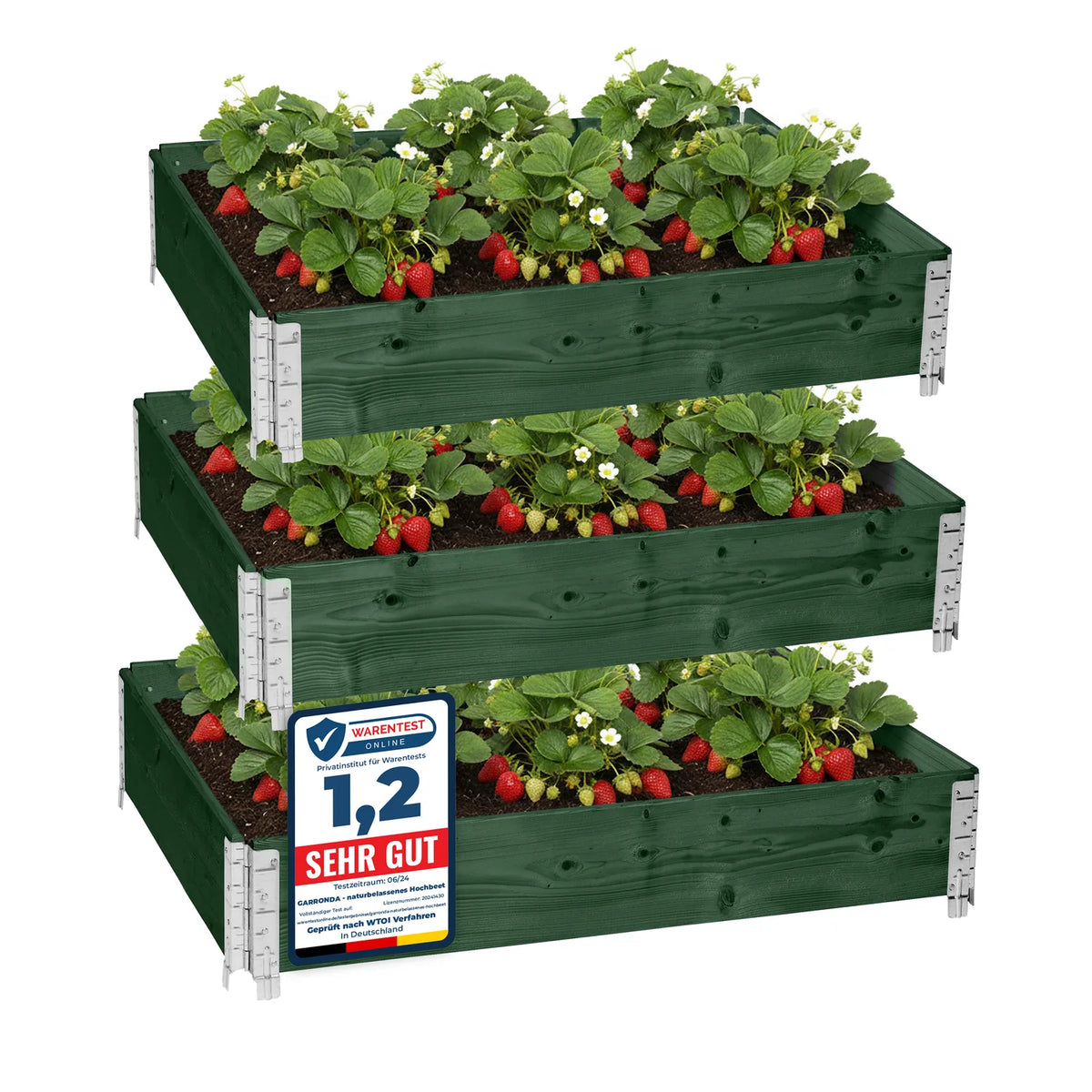 #Farbe_Grün#Größe_120x80x20 cm#Menge_3 Stück