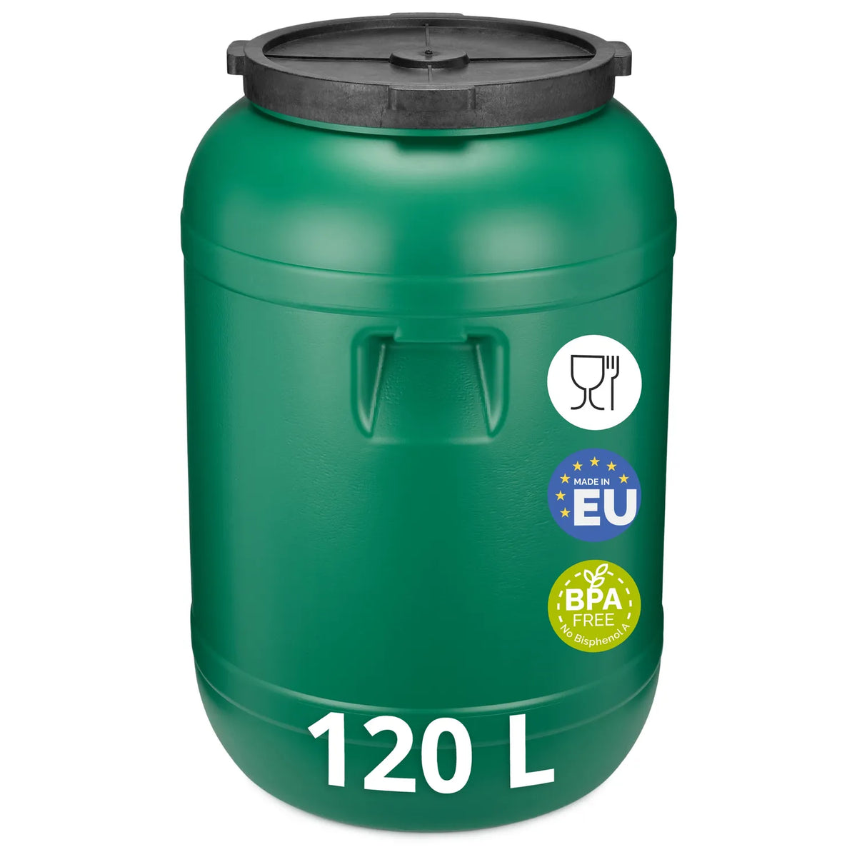 #Farbe_Grün#Kapazität_120 L