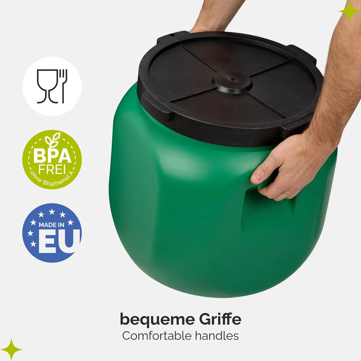 #Farbe_Grün#Kapazität_40 L