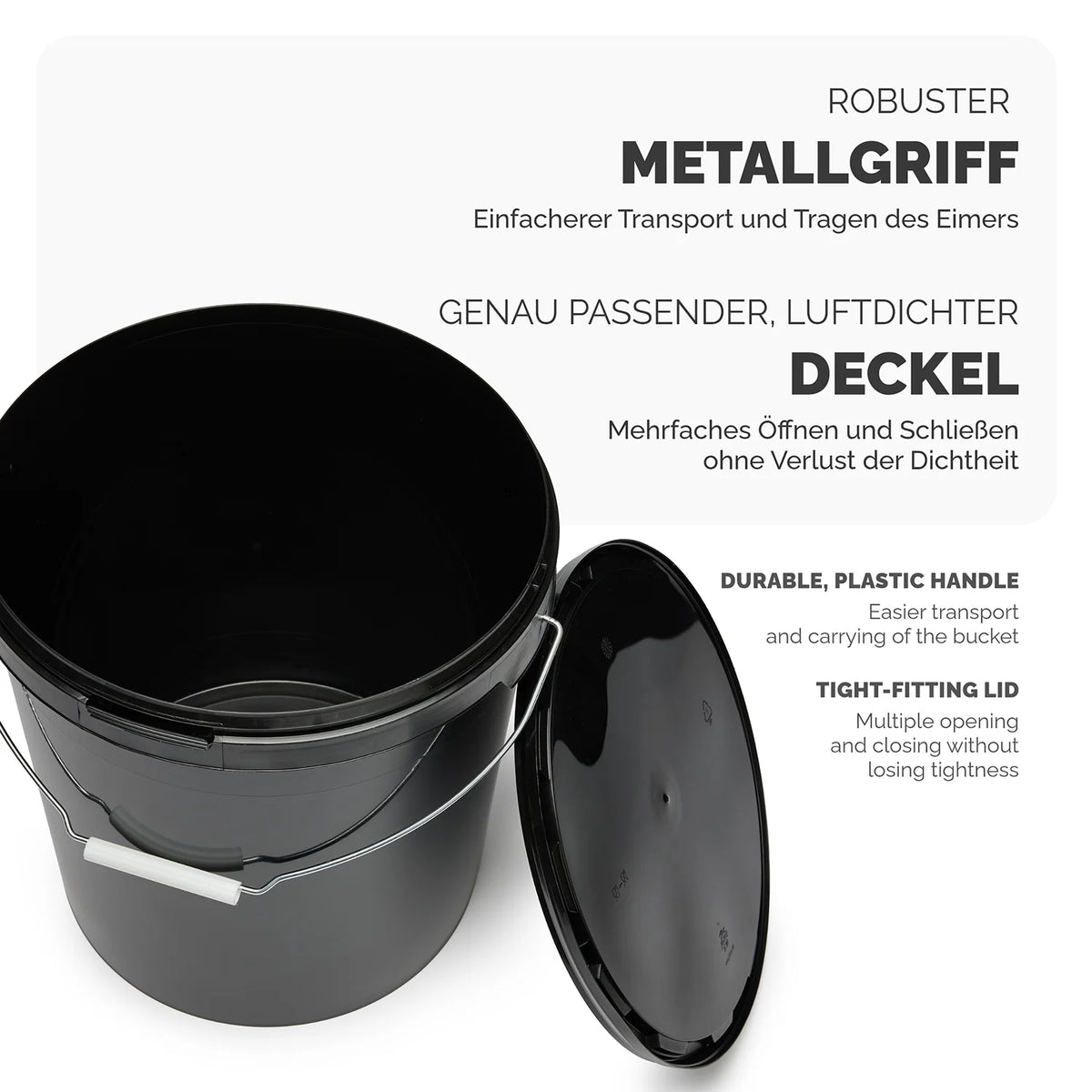 #Größe_30 Liter mit Metallhenkel