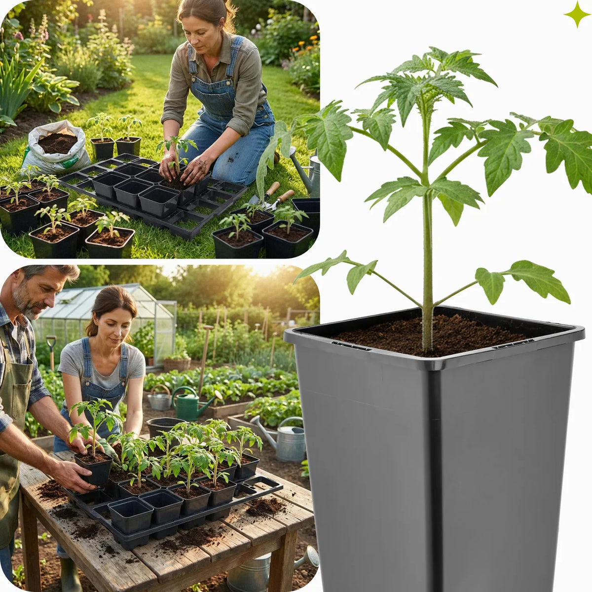 #Größe_Transporttray mit 24 x 0,5L quadratisch Töpfen#Größe_Transporttray mit 24 x 0,5L abgerundeten Töpfen#Größe_Transporttray mit 24 x 0,8L Töpfen