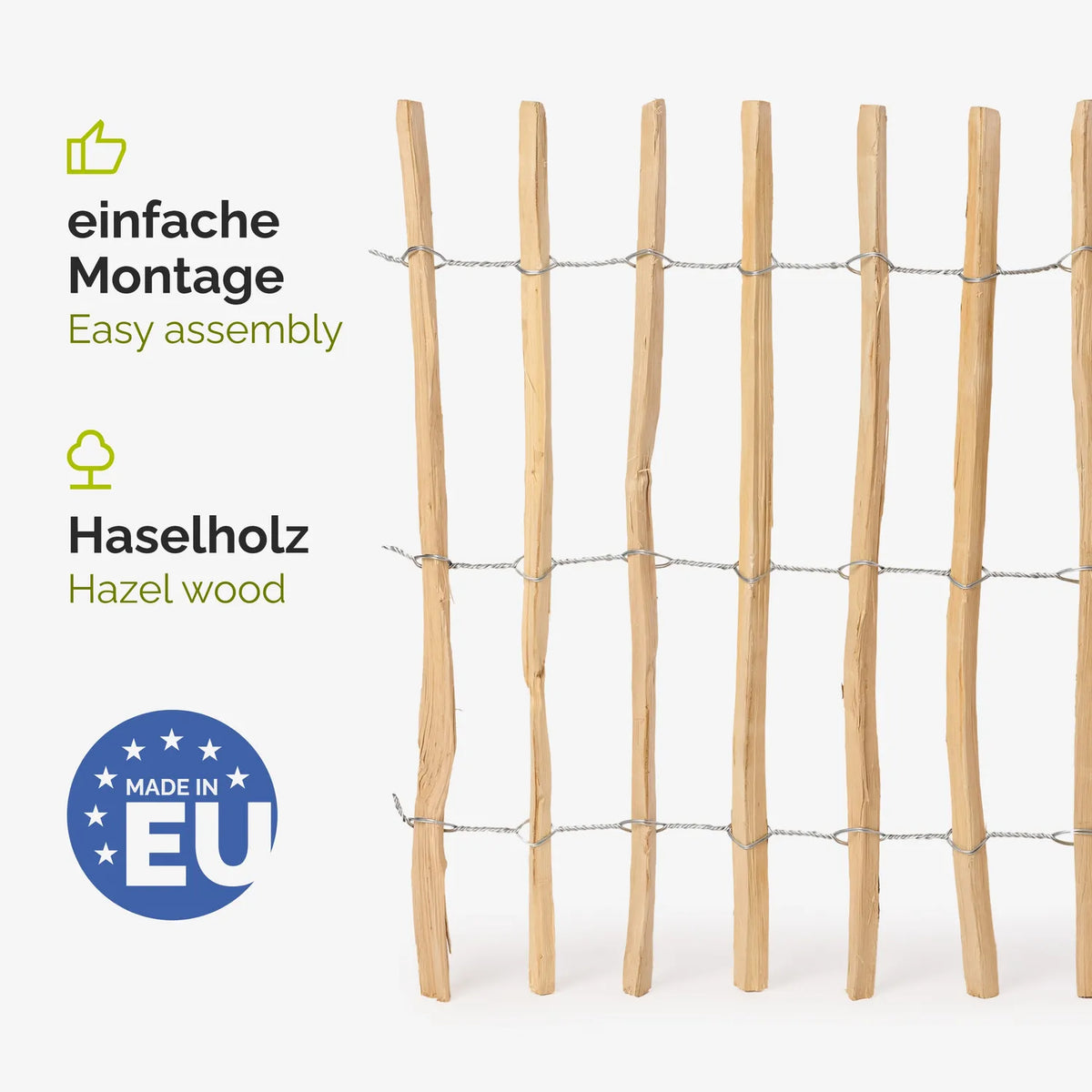 #Farbe_Natural (Elementabstand 7-8 cm)#Größe_80 cm x 5m