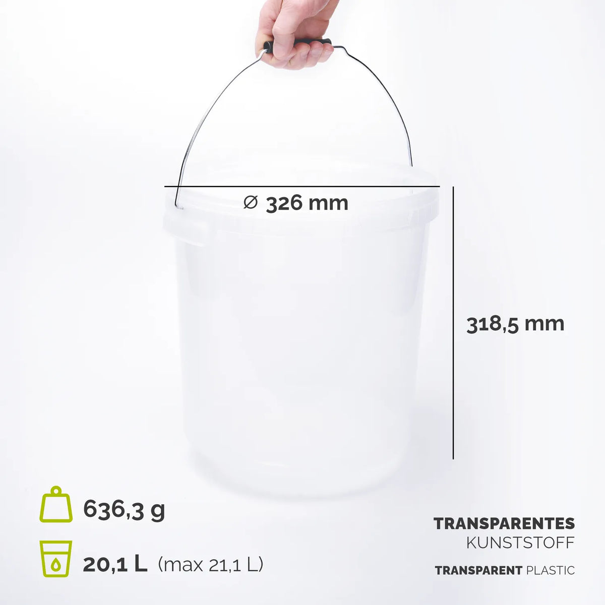 #Größe_20 Liter