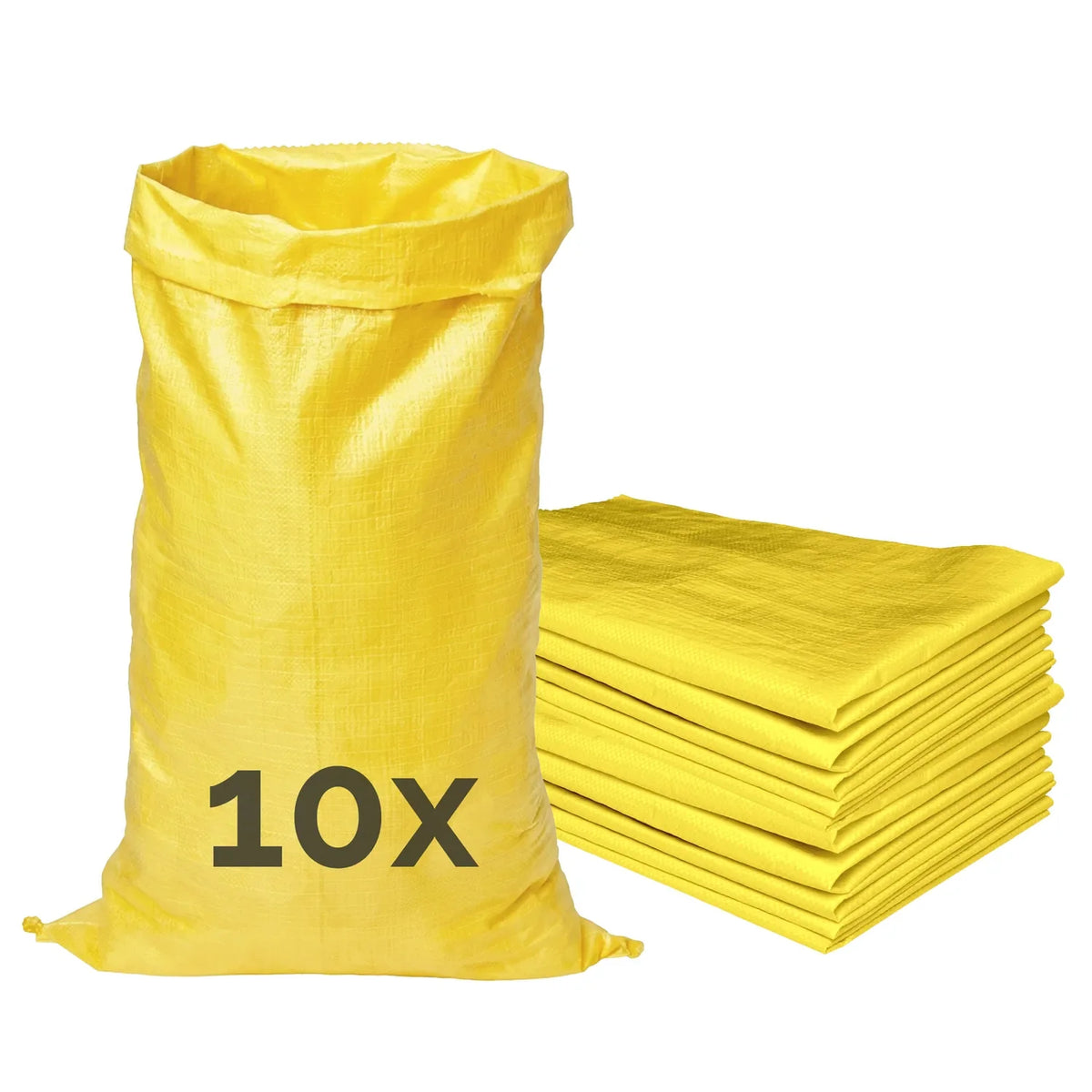 #Farbe_Gelb#Größe_105 x 65 cm#Set_10 Säcke