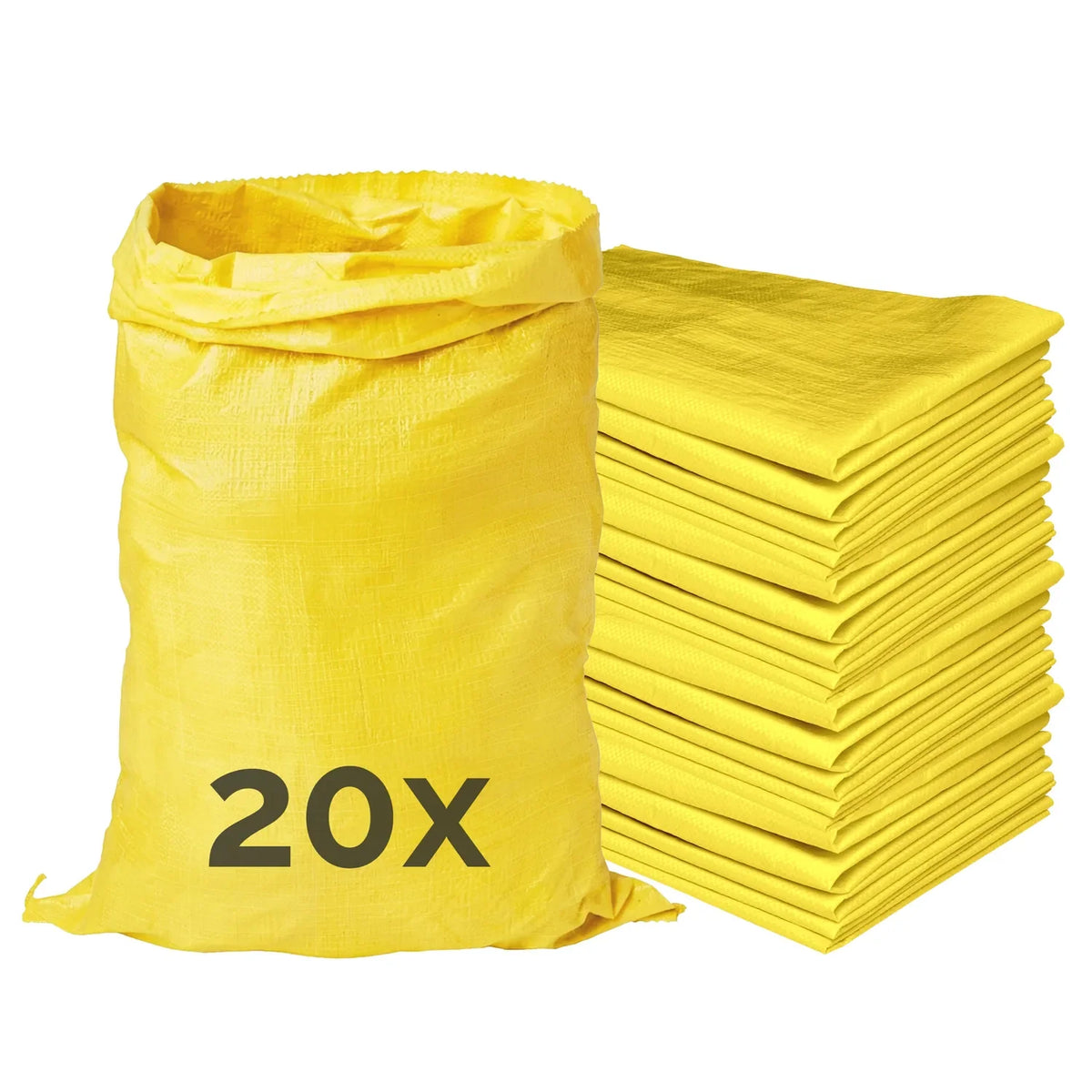 #Farbe_Gelb#Größe_85 x 50 cm#Set_20 Säcke