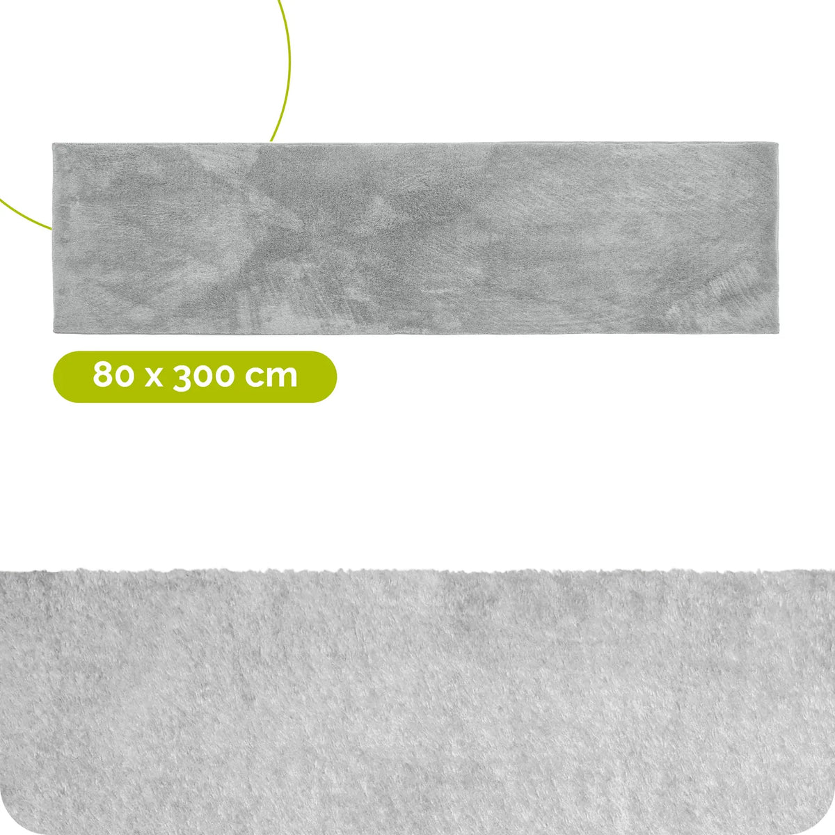 #Farbe_Hellgrau#Größe_80x300 cm