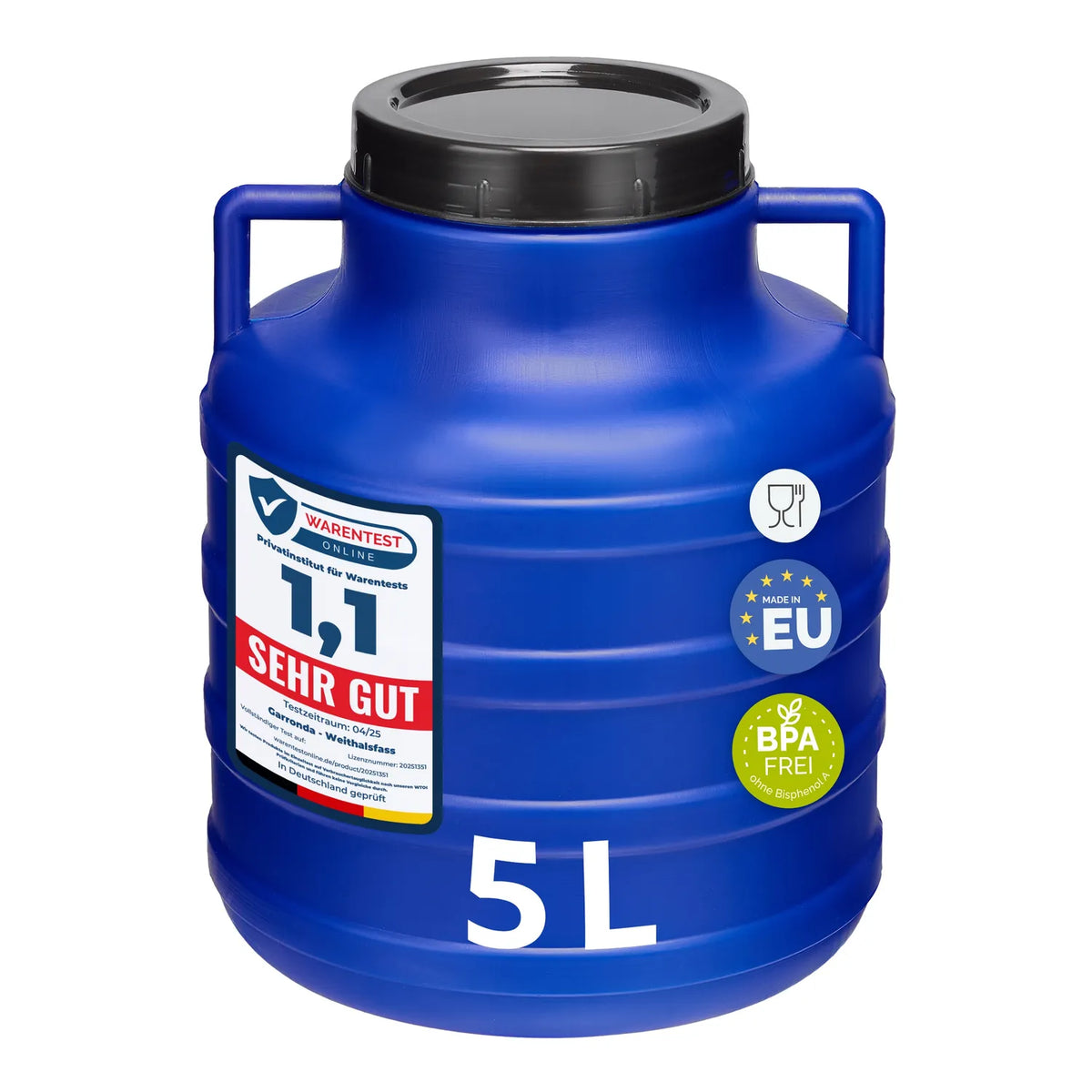 #Farbe_Blau#Kapazität_5 L