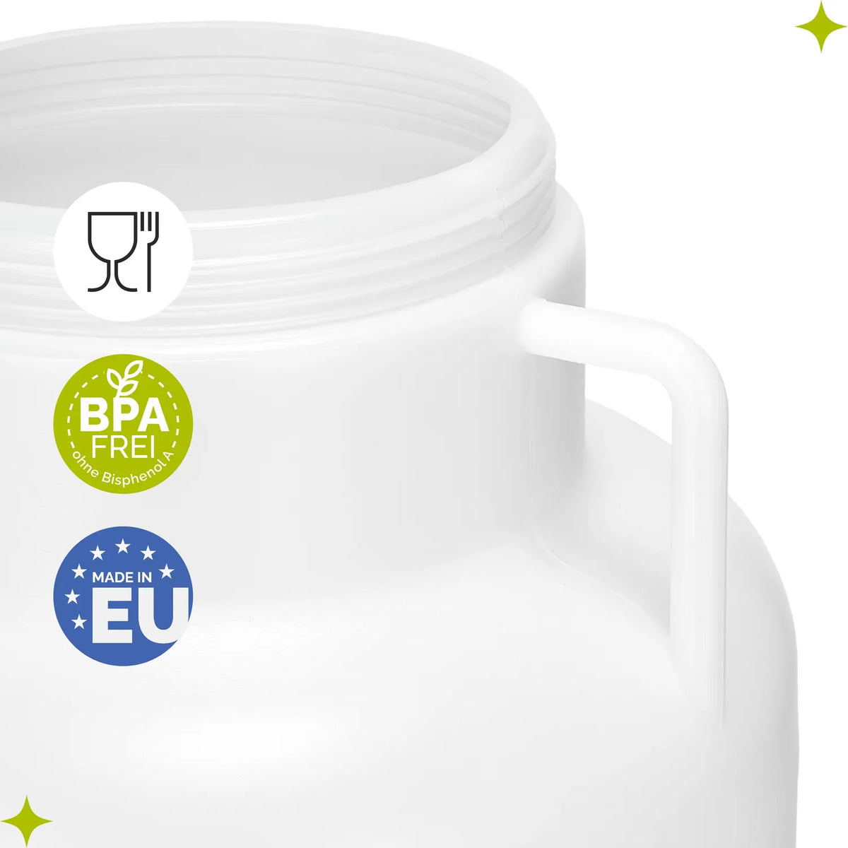#Farbe_Weiß#Kapazität_60 L Twist-Off
