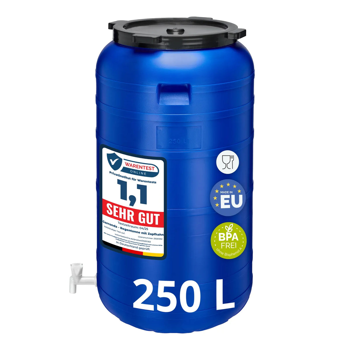 #Kapazität_250 L