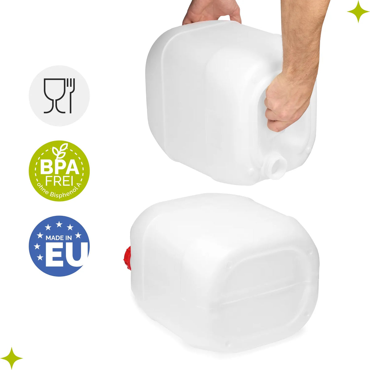 #Farbe_Weiß#Kapazität_20 Liter